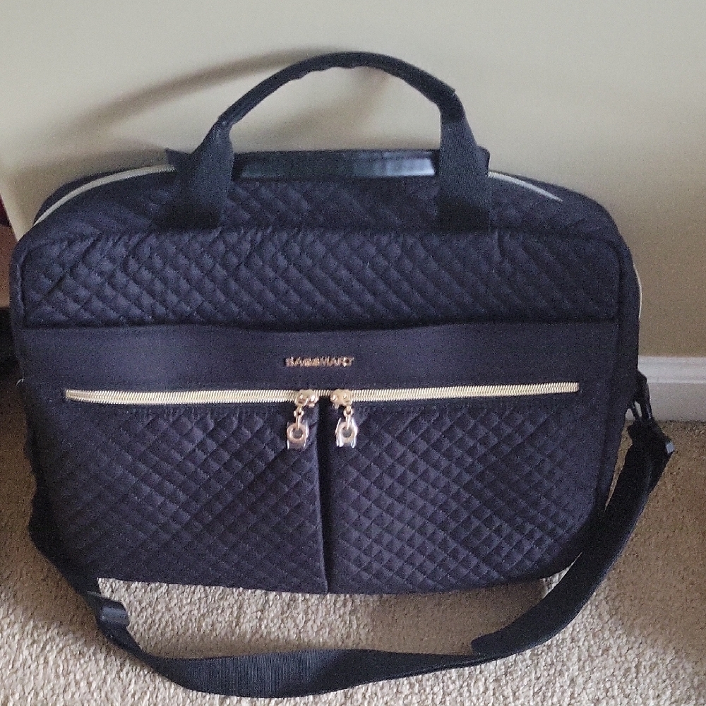 Bag Smart Quilted Black Laptop Bag